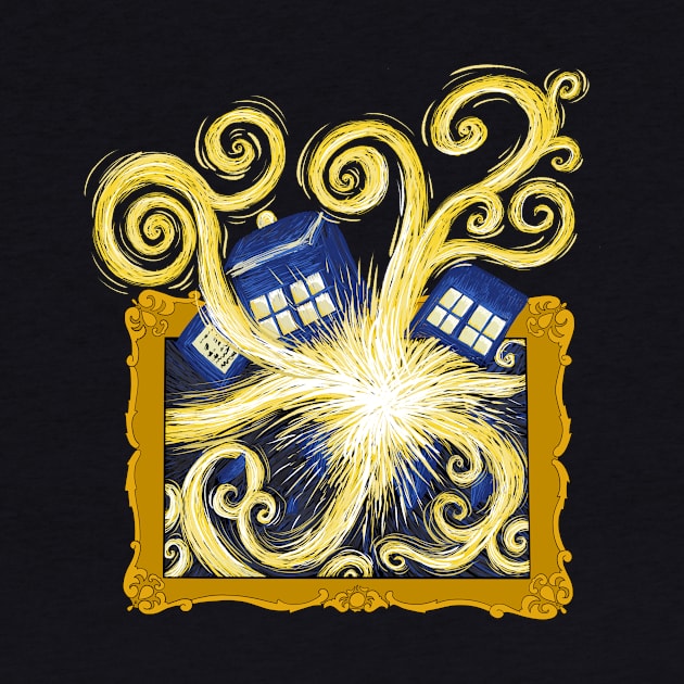 Exploding Tardis - Doctor Who by Creighcreigh